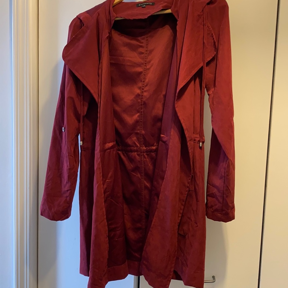 NWOT Burgundy Jacket